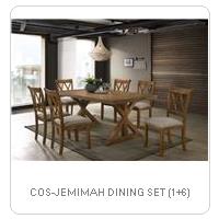 COS-JEMIMAH DINING SET (1+6)